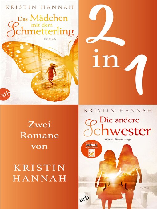Title details for Das Mädchen mit dem Schmetterling & Die andere Schwester by Kristin Hannah - Wait list